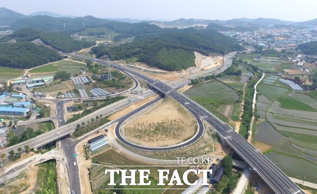 비봉~매송 도시고속도로./화성시