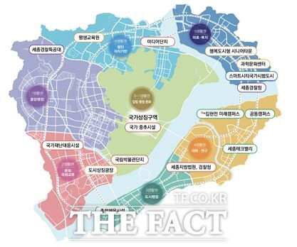 행복청이 21일 발표한 행복도시 올해 주요사업도 /행복청