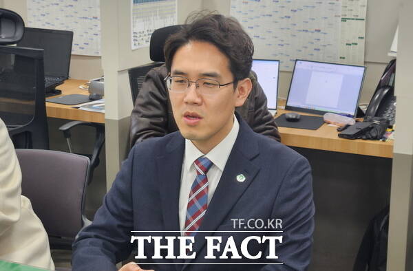 장호종 대전시 경제과학부시장이 22일 기자간담회를 갖고 퇴임 소회를 밝히고 있다./정예준 기자