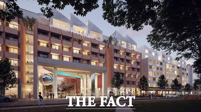 호주 임대용 주택 조감도 /국민연금