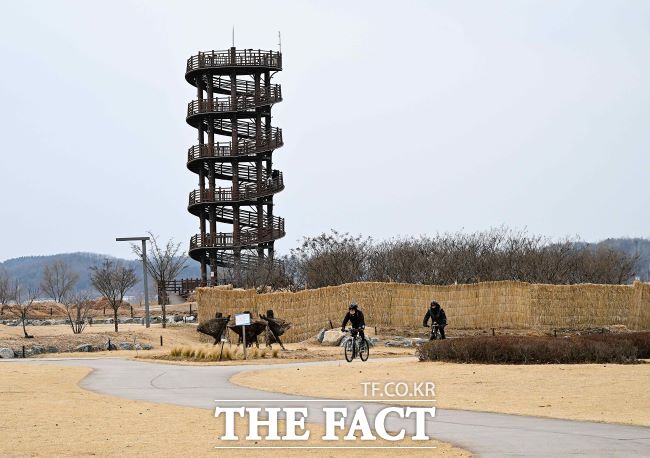 시흥시 갯골생태공원 겨울 풍경./시흥시