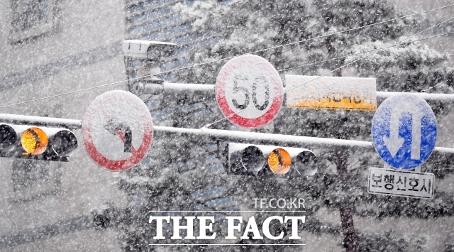 본격적인 귀성 행렬이 시작되는 27일부터 중부지방을 중심으로 최대 30cm, 수도권 최대 25cm 이상의 폭설이 예보됐다. /더팩트DB