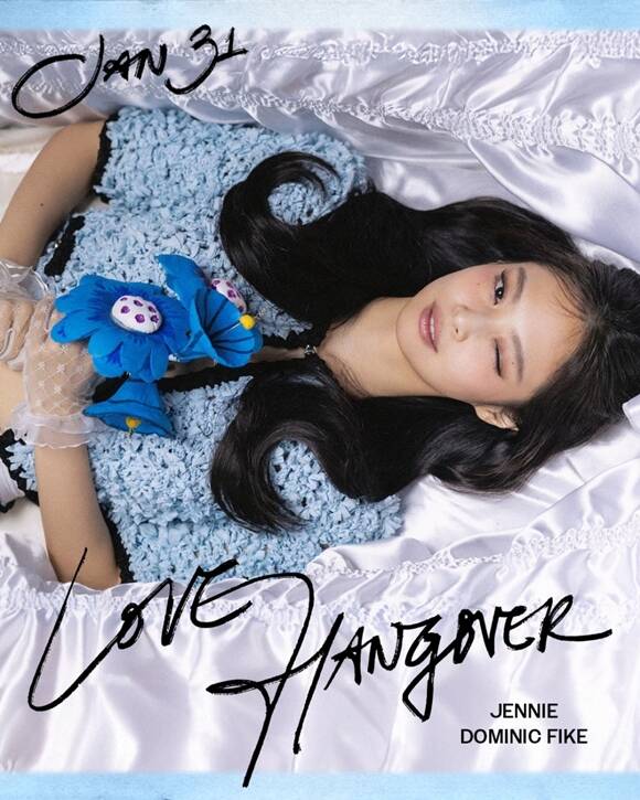 제니의 첫 번째 솔로 정규 앨범 Ruby의 수록곡 중 하나이자 선공개 곡 Love Hangover가 31일 오후 2시 각종 음원사이트를 통해 공개된다. /OA엔터테인먼트