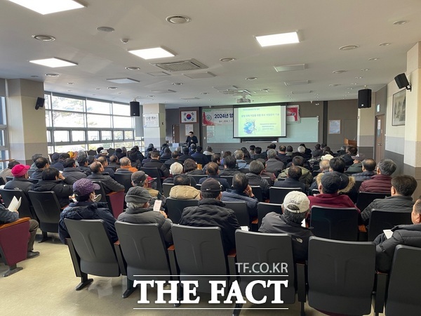 지난해 대전보건환경연구원에서 진행된 양봉농가 교육 모습 /대전시