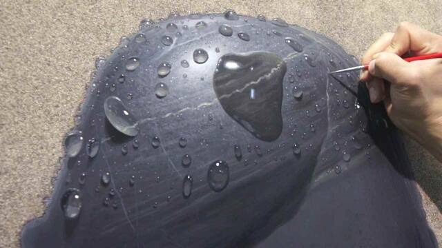 윤위동 작가의 유튜브 채널 윤위동도 화제다. 그는 모래와 흙이 뭉쳐 돌이 되고, 다시 부서져 흙으로 돌아가는 암석 윤회의 개념을 생생한 그림으로 담아내며 주목받고 있다. /유튜브 채널 윤위동 영상 캡쳐