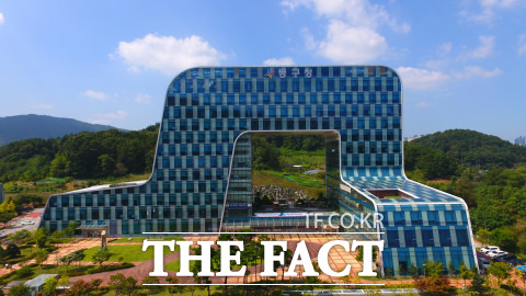 대전 동구청 전경./대전 동구