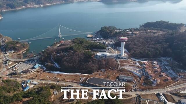 예산군 예당호 인근에 위치한 착한농촌세상. /충남도