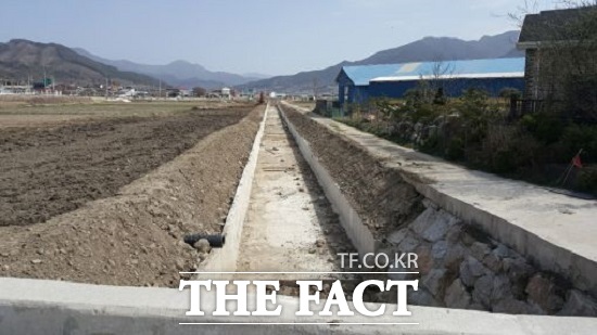 진안군 백운지구 배수 개선 사업 대상지 /진안군