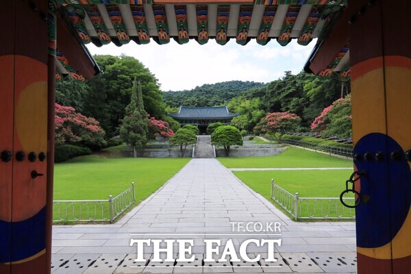아산 현충사 전경 /아산시
