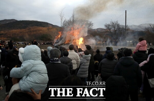 2024년 아산외암민속마을 정월대보름 행사 사진. /아산시