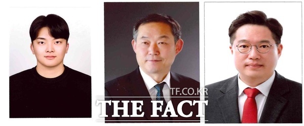 국민의힘 대전시당 공천관리위원회는 오는 4월 2일 실시되는 대전시의회의원 보궐선거 후보자 추천신청 접수를 통해 총 3명의 후보가 신청했다고 7일 밝혔다. 사진 왼쪽부터 강형석 국민의힘 대전시당 대변인·여황현 제8회 지방선거 국민의힘 유성2선거구 후보·유대혁 전 국민의힘 유성구갑당원협의회 기획정책본부장 /국민의힘 대전시당