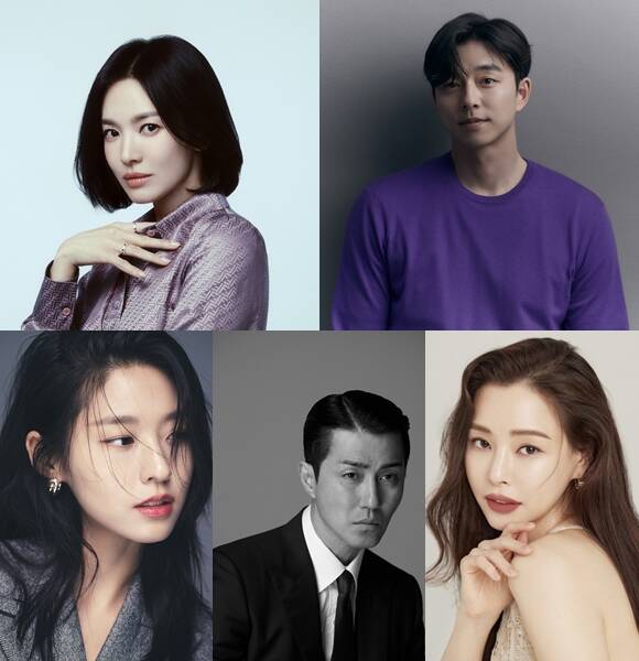 배우 송혜교 공유 이하늬 차승원 김설현(왼쪽 위부터 시계방향)이 넷플릭스 새 오리지널 시리즈 천천히 강렬하게(가제)로 연기 호흡을 맞춘다. /각 소속사
