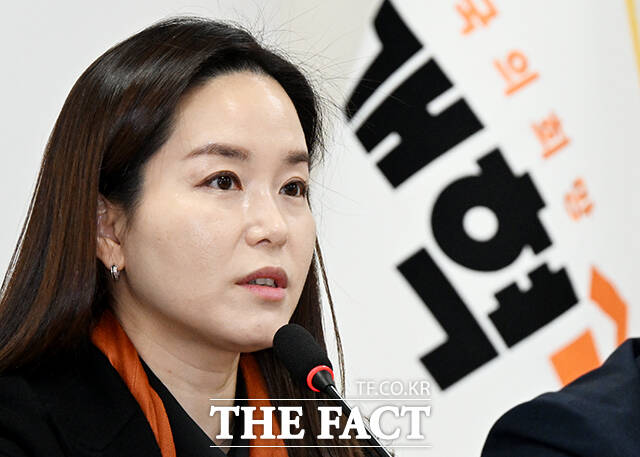 이주영 개혁신당 정책위의장이 10일 오전 서울 여의도 국회에서 열린 최고위원회의에 참석해 모두발언을 하고 있다. /국회=배정한 기자
