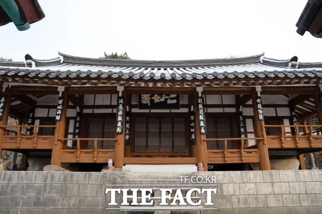 고흥 봉암사 이여재 전경./고흥군