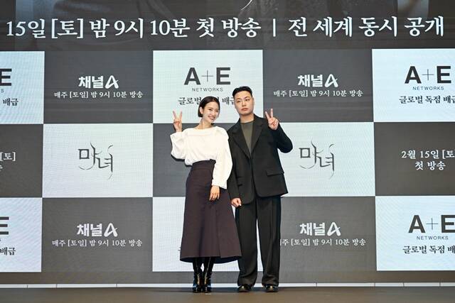 배우 장희령(왼쪽)과 임재혁은 마녀에서 새로운 변곡점을 만든다. /채널A