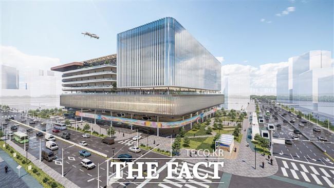 광명시흥 3기 신도시 내 설치 예정인 미래형 환승센터 조감도 /광명시