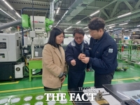  대전조달청, 관내 혁신제품 생산현장 풍산에프앤에스 방문 