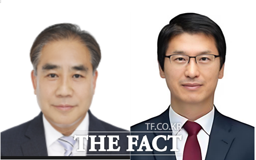 12일 부산관광공사 사장에 이정실 전 사장이, 부산환경공단 이사장에 이근희 전 부산시 환경물정책실장이 각각 임명됐다. 왼쪽부터 이정실 사장, 이근희 사장. /부산시