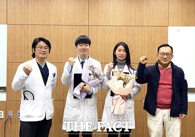 12일 전북대병원은 노벨상을 꿈꾸는 임상의사 양성 프로그램 수료식을 개최했다. /전북대병원