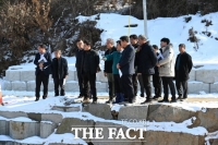  박정현 부여군수, 수해복구 필요 민원 현장점검 나서