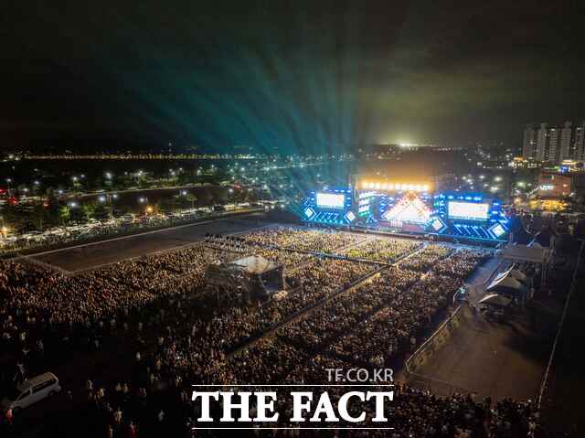 지난해 보령시 K-팝 슈퍼라이브 모습. /보령시