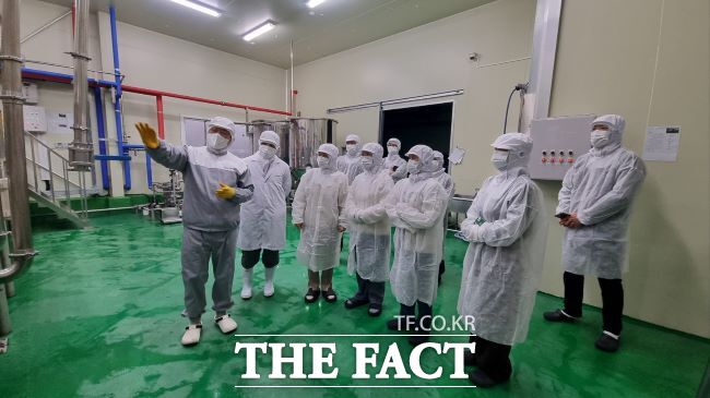 학교급식 공급업체 대상 특별 점검 모습 /안양군포의왕과천 공동급식지원센터