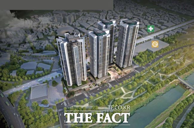 광주시 경안2지구 도시개발사업 조감도 /광주시