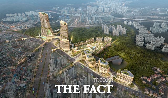 행림종합건축사사무소 컨소시엄 당선작 Green Promenade /GH