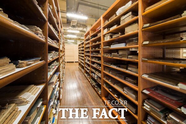 독립기념관 수장고 사진. /독립기념관