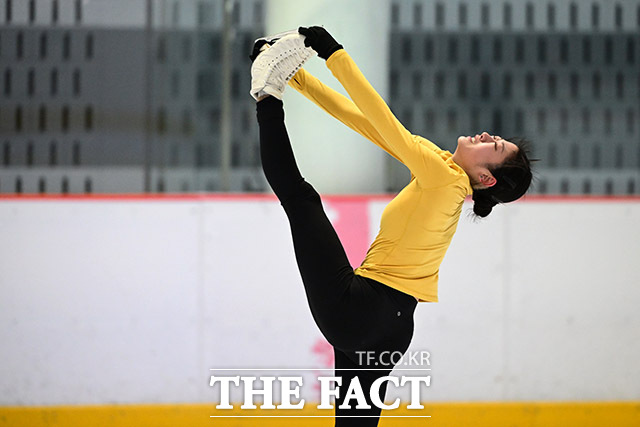 실전 같은 연기 펼치는 이해인.