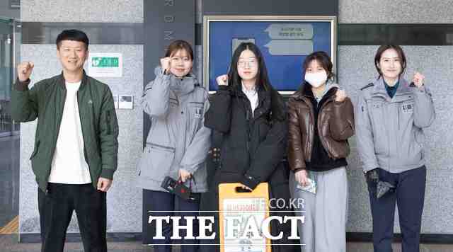 신성대는 19일 당진경찰서와 합동으로 성폭력 범죄 예방을 위한 대학 내 불법 촬영 카메라 합동점검을 실시했다. /신성대