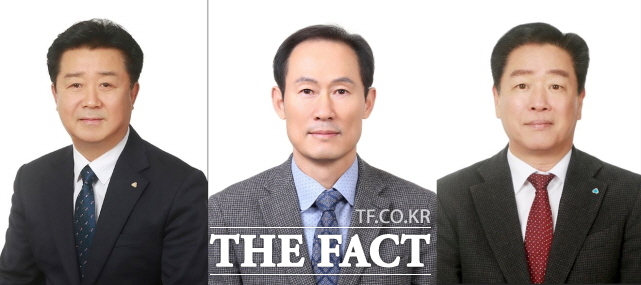 왼쪽부터 세종새마을금고 나희진, 웅진새마을금고 최정택, 행복새마을금고 이재경 후보자. /중앙선관위
