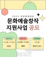  천안문화재단, 문화예술 창작지원 사업 참여자 모집