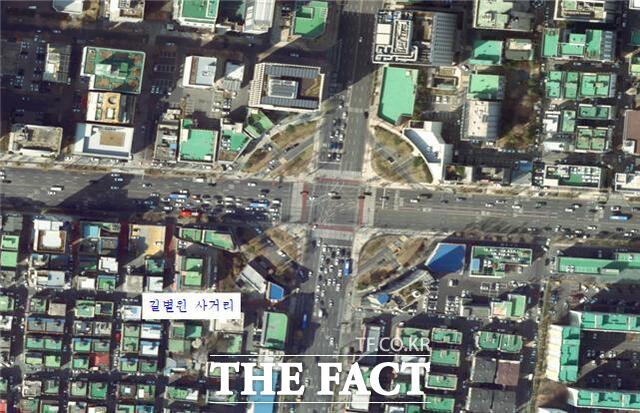 교통사고가 잦은 남동구 길병원 사거리 /인천시