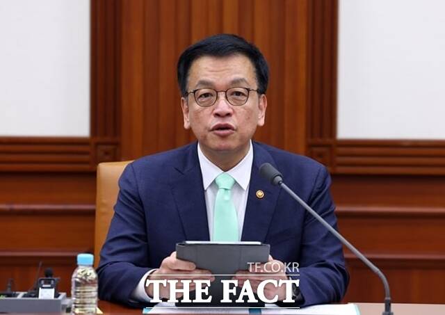 최상목 대통령 권한대행 부총리 겸 기획재정부 장관이 지난 19일 서울 종로구 정부서울청사에서 열린 민생경제점검회의에서 발언하고 있다. /뉴시스