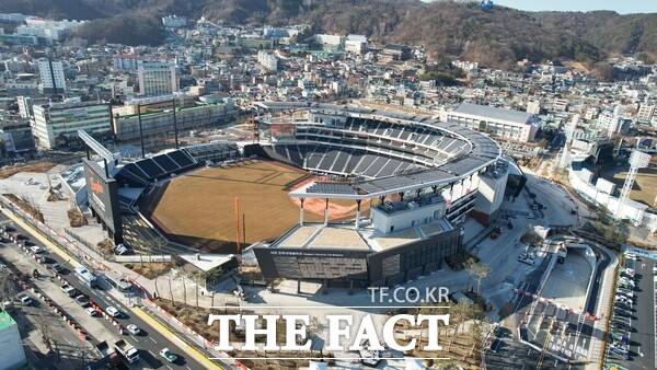 대전 한화생명 볼파크 전경 /대전시