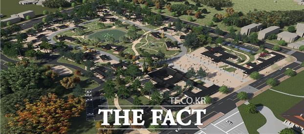 백제한옥단지 조성사업 이미지 /부여군