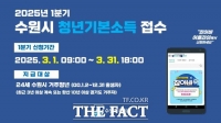  수원시, 이달 말까지 1분기 청년기본소득 접수