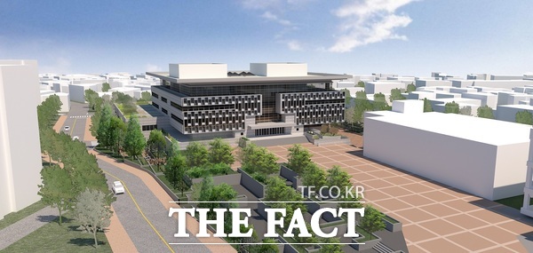 한밭도서관 그린리모델링 공사 조감도./대전시