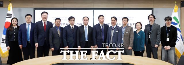 중국 산둥성 당 위원회 사회업무부 방문단./경기도