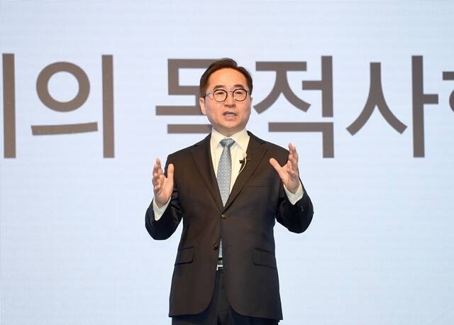 장덕현 삼성전기 대표이사 사장이 5일 약 2억7000만원 규모의 자사주를 매입했다. /삼성전기