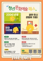  광명시, 19세 청년에 문화예술패스 지원…연 15만 원 지급