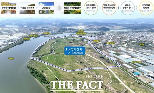 백마강 국가전원 개요도. /부여군