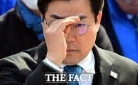  긴급시국선언 참석해 전의 다지는 박찬대 원내대표 [포토]