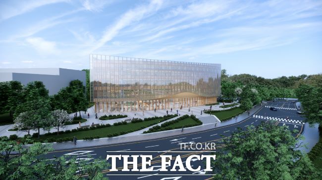 수원시 새 영통도서관 조감도. /수원시