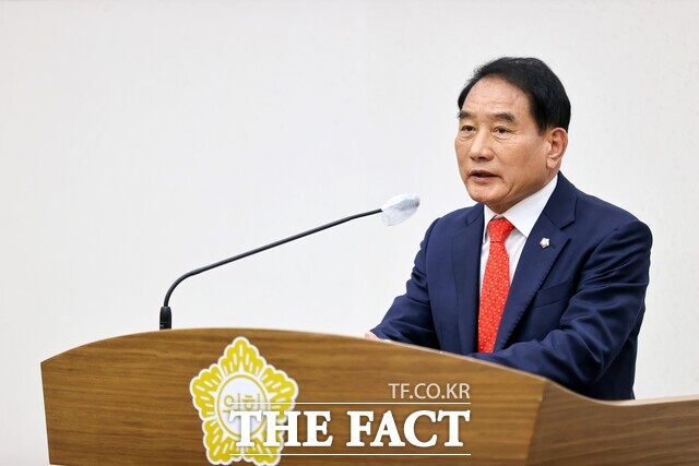 김덕주 당진시의원이 5분 자유발언을 통해 당진시의 향후 대규모 도시개발사업 계획 수립 시 체계적이고 계획적인 교통처리계획 수립을 촉구했다. /당진시의회