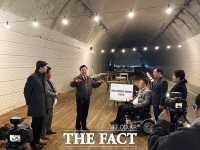  대전시의회 장애인 특위, 옥천군 증약터널 현장 방문