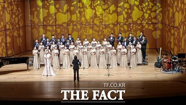 보령시립합창단 공연 장면. /보령시