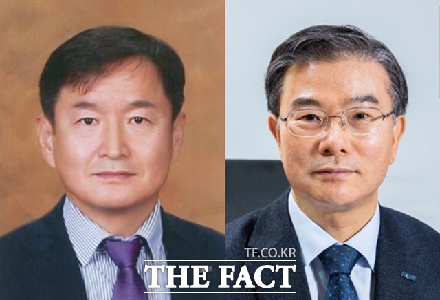 조영혁(오른쪽) 한국남동발전 경영혁신 부사장, 이영기 안전 기술 부사장/한국남동발전