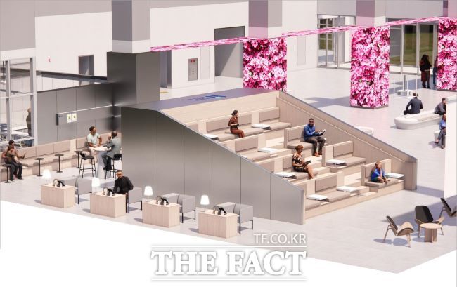 부천R&D종합센터 1층 개방형 특화공간 내부 이미지 /부천시